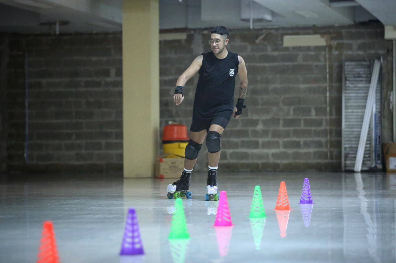 Rad Supersonic membuka kelas sepatu roda di Blok M Mall